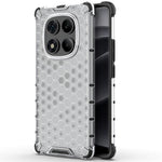 For Xiaomi Redmi Note 14 Pro 4G Case PC + TPU Phone Cover Honeycomb Shape
