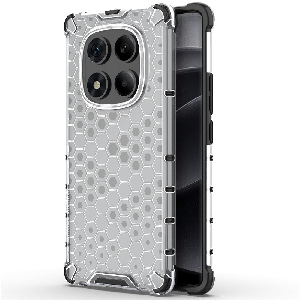 For Xiaomi Redmi Note 14 Pro 4G Case PC + TPU Phone Cover Honeycomb Shape