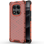 For Xiaomi Redmi Note 14 Pro 4G Case PC + TPU Phone Cover Honeycomb Shape