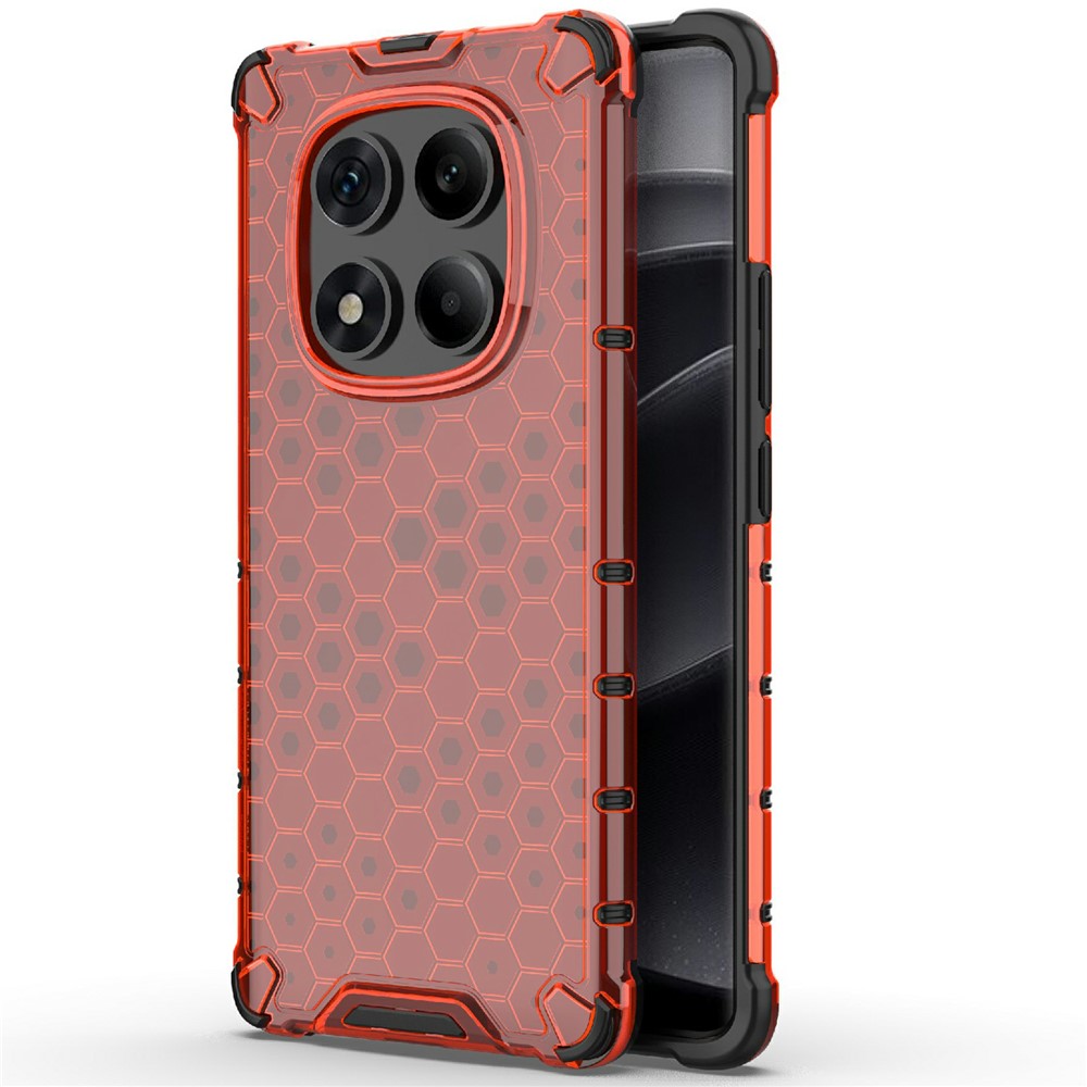 For Xiaomi Redmi Note 14 Pro 4G Case PC + TPU Phone Cover Honeycomb Shape