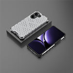 For Xiaomi Poco X7 Pro 5G  /  Redmi Turbo 4 5G Case PC + TPU Phone Cover Honeycomb Shape
