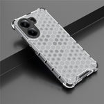 For Xiaomi Poco X7 Pro 5G  /  Redmi Turbo 4 5G Case PC + TPU Phone Cover Honeycomb Shape