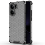 For Xiaomi Poco X7 Pro 5G  /  Redmi Turbo 4 5G Case PC + TPU Phone Cover Honeycomb Shape