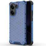 For Xiaomi Poco X7 Pro 5G  /  Redmi Turbo 4 5G Case PC + TPU Phone Cover Honeycomb Shape