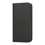 For iPhone 17th / 16th Case PU Leather Calf Textured Magnetic Closing Smart Phone Cover