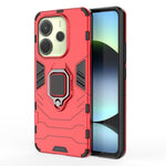 For Xiaomi Redmi Note 14 4G (163.25mm) Case PC + TPU Protective Phone Cover with Ring Kickstand