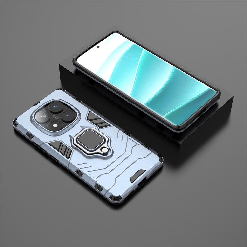 For Xiaomi Redmi Note 14 Pro 4G Case PC + TPU Protective Phone Cover with Ring Kickstand