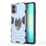 For Samsung Galaxy A06 4G Case PC + TPU Protective Phone Cover with Ring Kickstand
