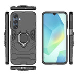 Til Samsung Galaxy A16 5G / 4G Cover PC + TPU Beskyttende Telefoncover med Ringstativ