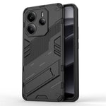 For Xiaomi Redmi Note 14 4G (163.25mm) Case PC + TPU Shockproof Phone Cover with Kickstand