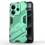 For Xiaomi Redmi Note 14 4G (163.25mm) Case PC + TPU Shockproof Phone Cover with Kickstand