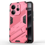 For Xiaomi Redmi Note 14 4G (163.25mm) Case PC + TPU Shockproof Phone Cover with Kickstand