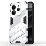 For Xiaomi Redmi Note 14 4G (163.25mm) Case PC + TPU Shockproof Phone Cover with Kickstand