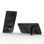 For Xiaomi Redmi Note 14 Pro 4G Case PC + TPU Shockproof Phone Cover with Kickstand