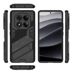 For Xiaomi Redmi Note 14 Pro 4G Case PC + TPU Shockproof Phone Cover with Kickstand