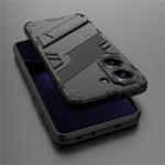 For Xiaomi Poco X7 Pro 5G  /  Redmi Turbo 4 5G Case PC + TPU Shockproof Phone Cover with Kickstand