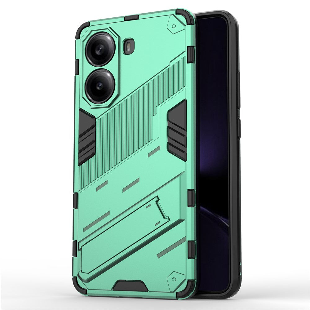 For Xiaomi Poco X7 Pro 5G  /  Redmi Turbo 4 5G Case PC + TPU Shockproof Phone Cover with Kickstand