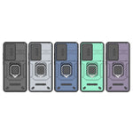 For Xiaomi Poco X7 Pro 5G  /  Redmi Turbo 4 5G Case PC + TPU Kickstand Phone Protector with Lens Cover