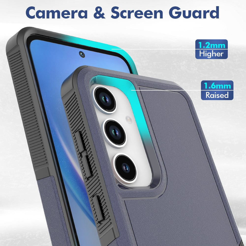 For Samsung Galaxy A56 5G Case 2 in 1 PC + TPU Shockproof Phone Cover