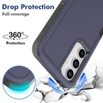 For Samsung Galaxy A56 5G Case 2 in 1 PC + TPU Shockproof Phone Cover