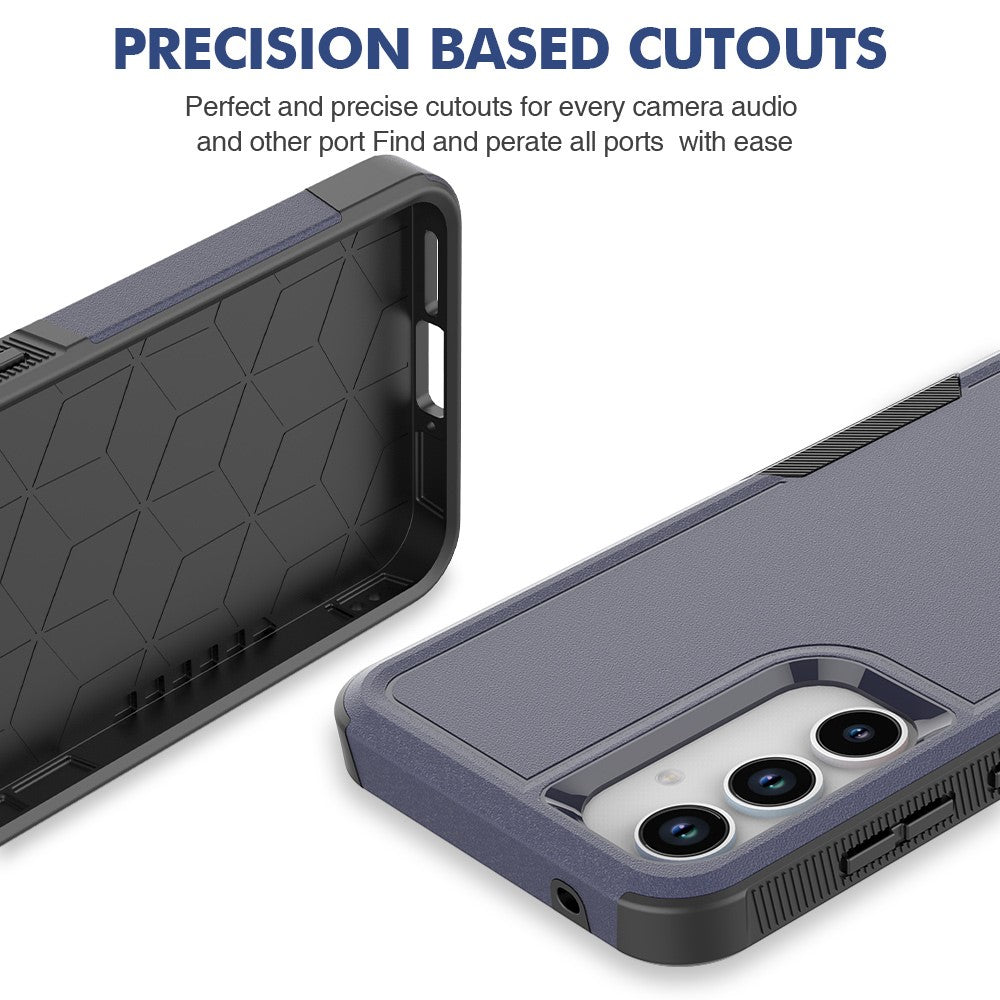 For Samsung Galaxy A56 5G Case 2 in 1 PC + TPU Shockproof Phone Cover