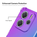 ENKAY For Xiaomi Redmi Note 14 5G Case Gradient Series Thickened Four Corner Anti-Drop TPU Phone Cover