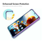 ENKAY For Xiaomi Redmi Note 14 Pro 4G Case Gradient Series Thickened Four Corner Anti-Drop TPU Phone Cover