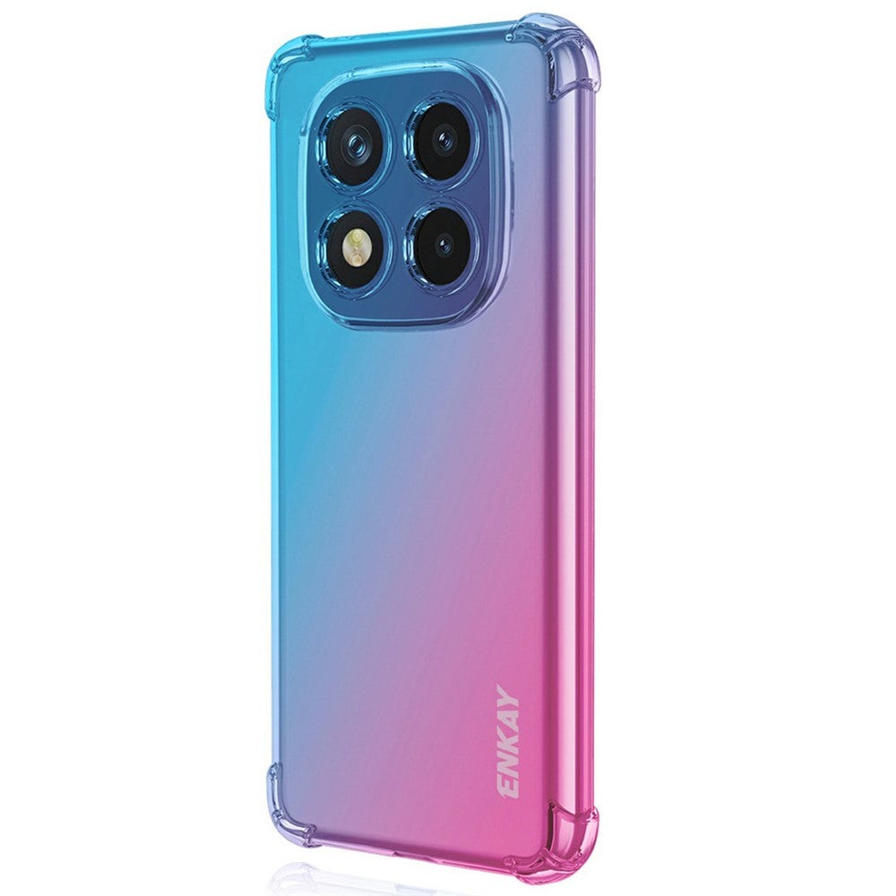 ENKAY For Xiaomi Redmi Note 14 Pro 4G Case Gradient Series Thickened Four Corner Anti-Drop TPU Phone Cover