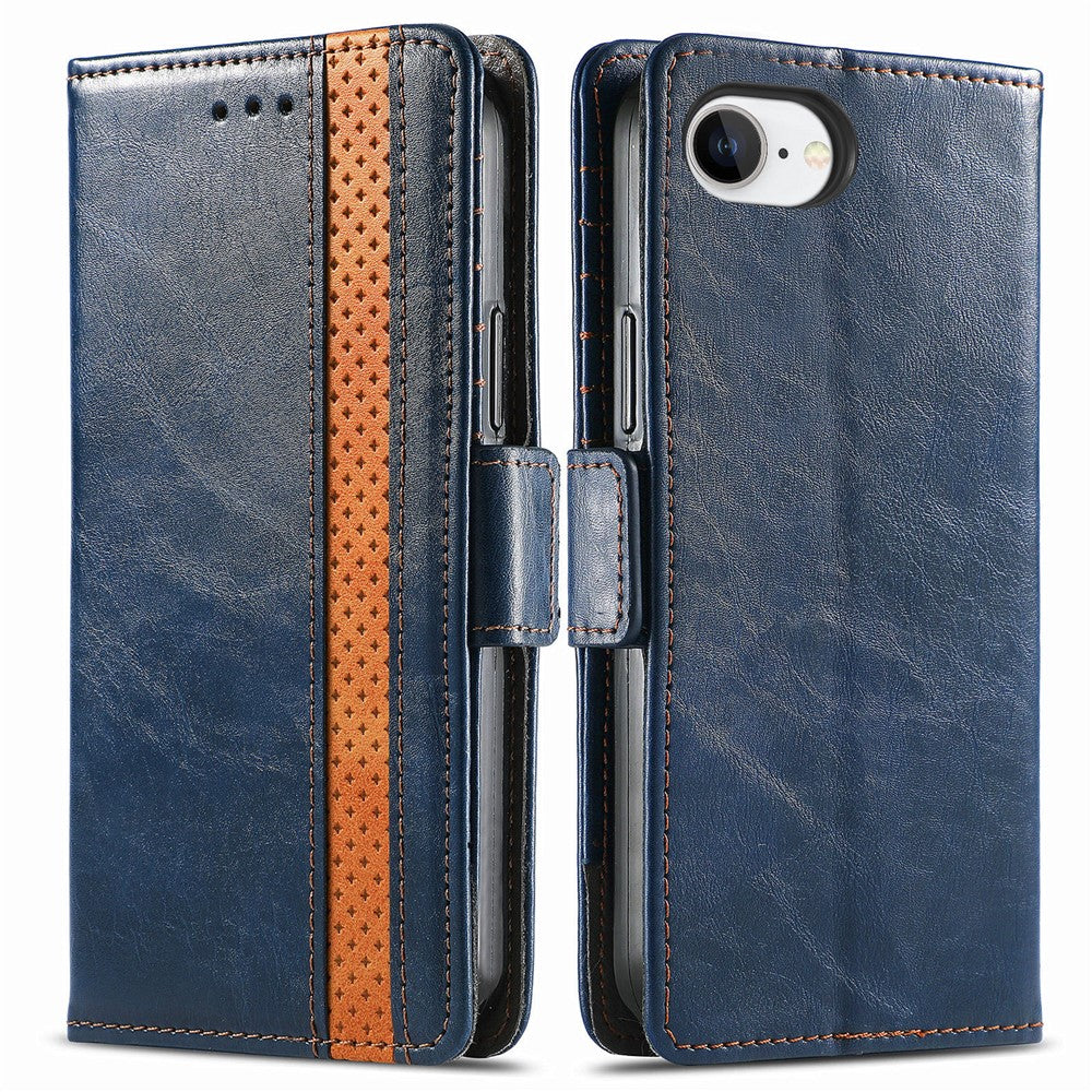 CASENEO For iPhone 17e / 16e Phone Cases  PU Leather Cover Stand with RFID Blocking Wallet
