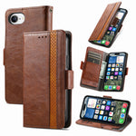 CASENEO For iPhone 17e / 16e Phone Cases  PU Leather Cover Stand with RFID Blocking Wallet