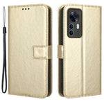 Xiaomi 12T 5G / 12T Pro 5G / Redmi K50 Ultra 5G mobilstativ Plånboksskyddsfodral Crazy Horse Texture PU-läderfodral