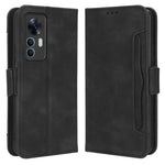 Xiaomi 12T 5G / Redmi K50 Ultra 5G / 12T Pro 5G Flera kortplatser mobilskal Dubbelt magnetiskt spänne PU-läder Plånboksfodral