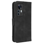 Xiaomi 12T 5G / Redmi K50 Ultra 5G / 12T Pro 5G Flera kortplatser mobilskal Dubbelt magnetiskt spänne PU-läder Plånboksfodral