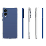 Samsung Galaxy S25 Edge / S25 Slim TPU Mobilskal Halkfritt Transparent Mobilskal