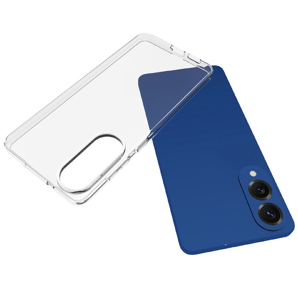 For Samsung Galaxy S25 Edge  /  S25 Slim Clear Phone Case Watermark-Resistant TPU Back Cover
