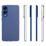 Samsung Galaxy S25 Edge / S25 Slim Transparent Mobilskal Vattenstämpelbeständigt TPU Bakstycke