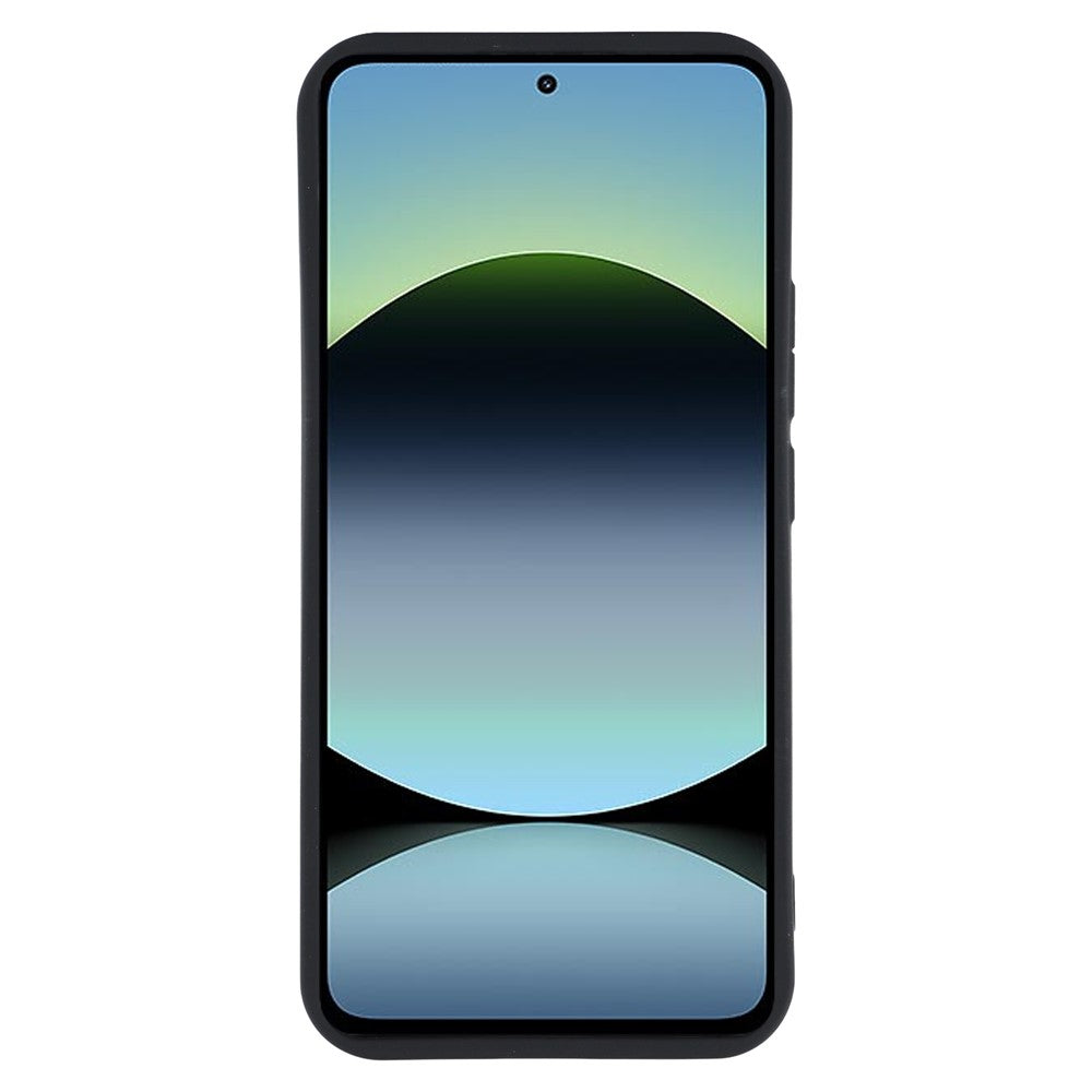 Xiaomi Redmi Note 14 4G (163,25 mm) fodral med räfflad design, halkfritt TPU-fodral