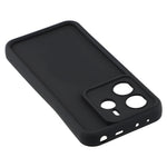 Xiaomi Redmi Note 14 4G (163,25 mm) fodral med räfflad design, halkfritt TPU-fodral