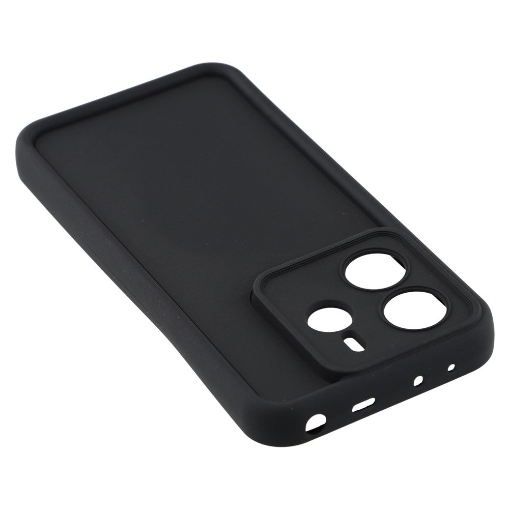 Xiaomi Redmi Note 14 4G (163,25 mm) fodral med räfflad design, halkfritt TPU-fodral