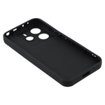 Xiaomi Redmi Note 14 4G (163,25 mm) fodral med räfflad design, halkfritt TPU-fodral
