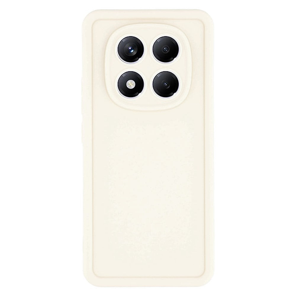 For Xiaomi Redmi Note 14 Pro 4G Case Grooved Design TPU Anti Slip Phone Cover
