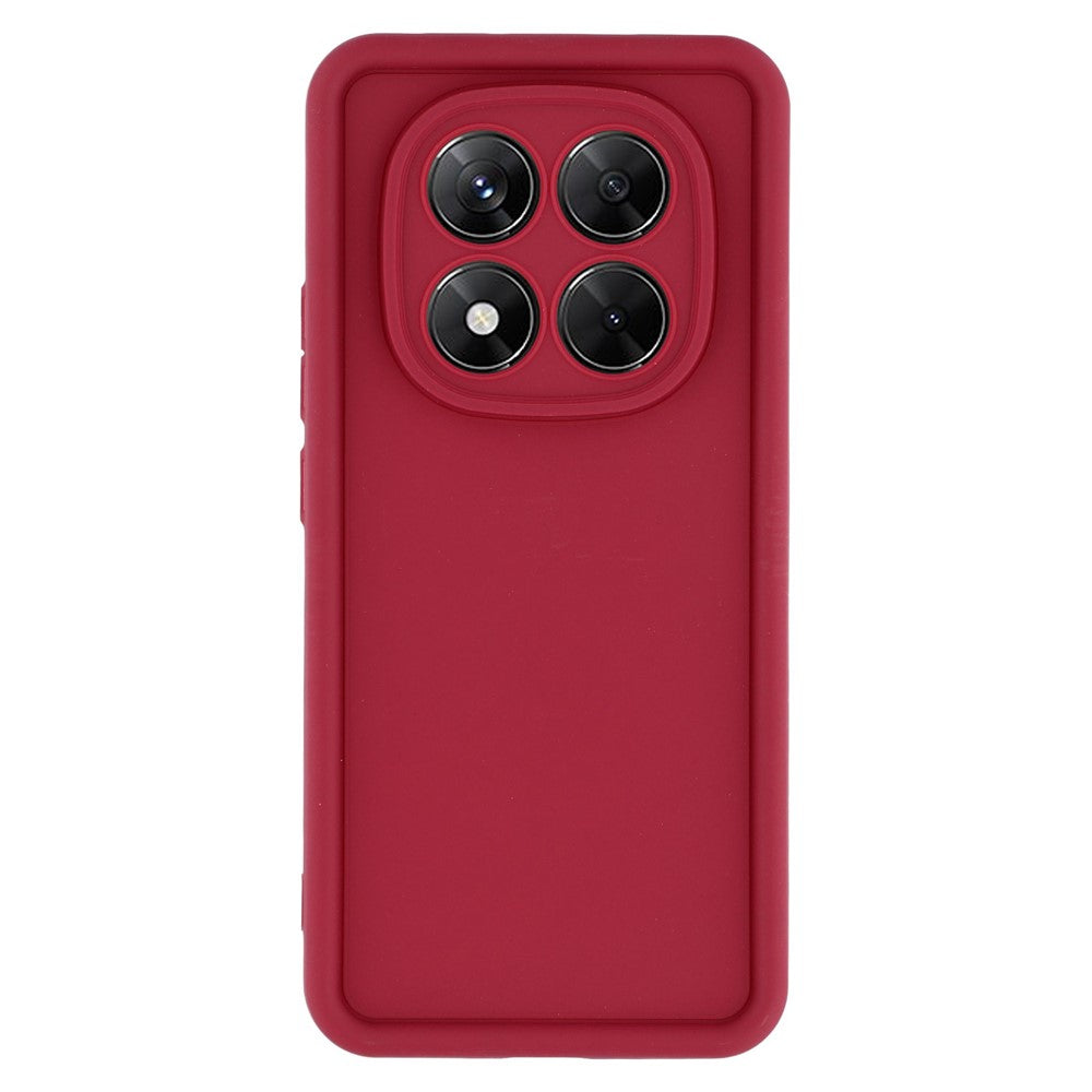 For Xiaomi Redmi Note 14 Pro 5G / Poco X7 5G Case Grooved Design TPU Anti Slip Phone Cover