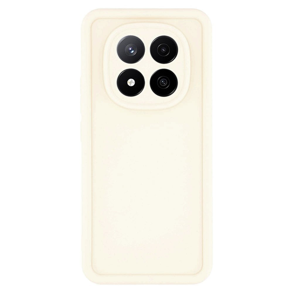 For Xiaomi Redmi Note 14 Pro+ 4G Case Grooved Design TPU Anti Slip Phone Cover