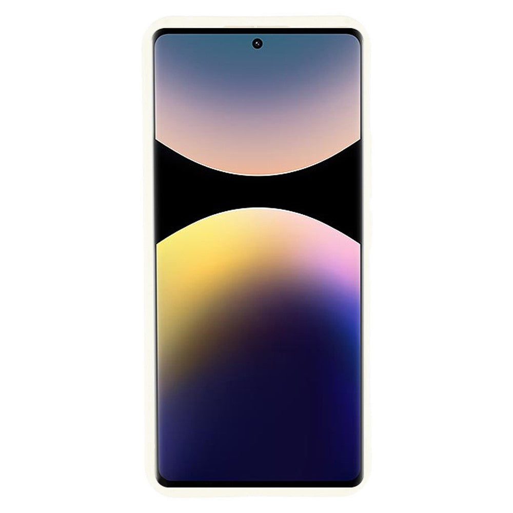 For Xiaomi Redmi Note 14 Pro+ 4G Case Grooved Design TPU Anti Slip Phone Cover