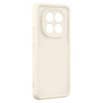 For Xiaomi Redmi Note 14 Pro+ 4G Case Grooved Design TPU Anti Slip Phone Cover