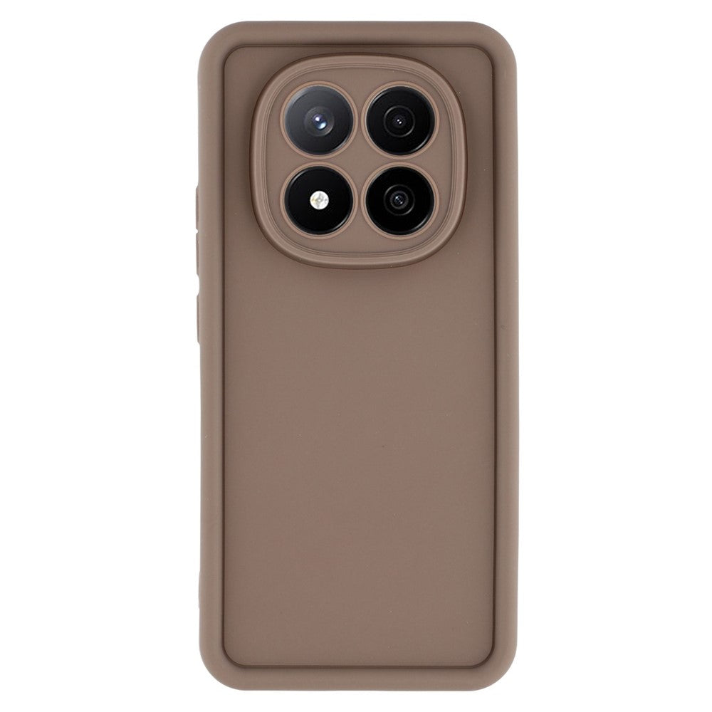 For Xiaomi Redmi Note 14 Pro+ 4G Case Grooved Design TPU Anti Slip Phone Cover