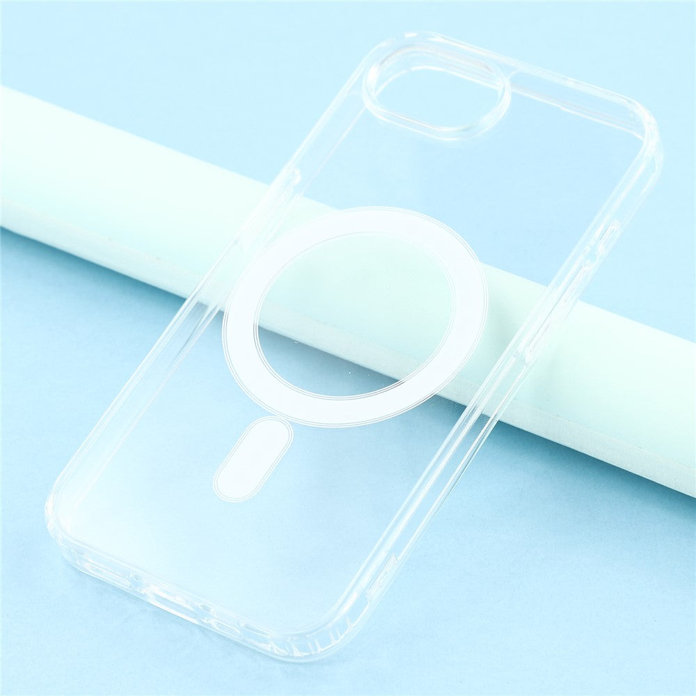 For iPhone 17th / 16th Case Compatible with MagSafe TPU + Acrylic Clear Phone Cover
