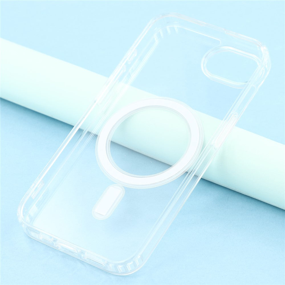 For iPhone 17th / 16th Case Compatible with MagSafe TPU + Acrylic Clear Phone Cover