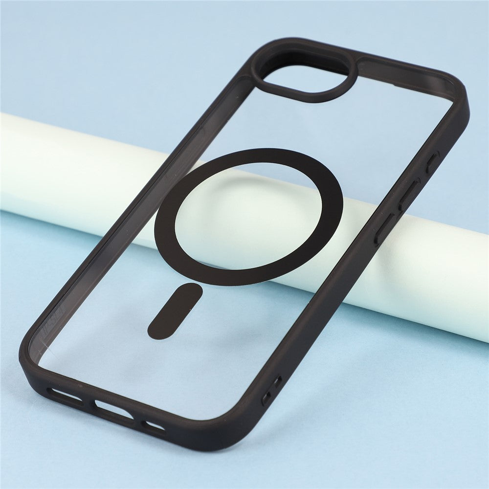 For iPhone 17th / 16th Case Compatible with MagSafe TPU + Acrylic Matte Phone Cover