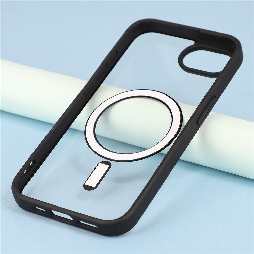 For iPhone 17th / 16th Case Compatible with MagSafe TPU + Acrylic Matte Phone Cover